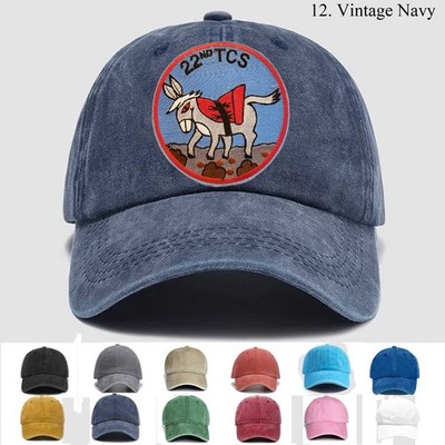 Customized Embroidered Hat 22nd Troop Carrier Squadron, Trucker Hat, Gift Idea