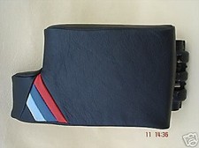 Passend F�r BMW E36 Armlehne Bezug Aus Echtleder Ma�gefertigt Schwarz Neue