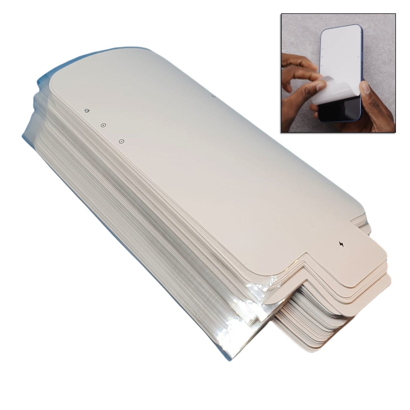 Factory Seal For iPhone 16 Pro Max Paper Card Screen Protection Pack of 100