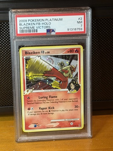 Blaziken FB graded PSA 7 for sale on eBay