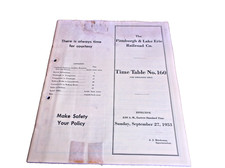 SEPTEMBER 1953 PITTSBURGH & LAKE ERIE EMPLOYE...