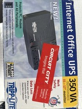 TrippLite 350VA Uninterruptible Power Supply with Surge Protector