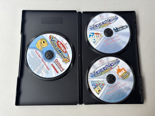 Lot Of 3 VideoNow Discs Nickelodeon SpongeBob Teenage Robot Clifford