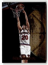 1997-98 Bowman's Best #72 Allan Houston