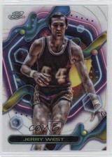 2023-24 Topps Cosmic Chrome White Hole Refractor Jerry West #58 HOF 02dt