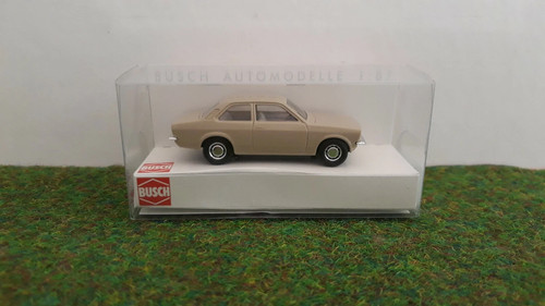 OPEL KADETT C beige HO TRAIN au 1/87 BUSCH 42100 voiture miniature de collection | Zustand: Occasion