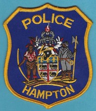 HAMPTON VIRGINIA POLICE PATCH