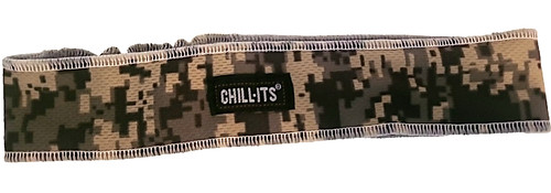 Chill-Its Sweatband Headband #6605 High Performance Camouflage Terry Cloth Poly
