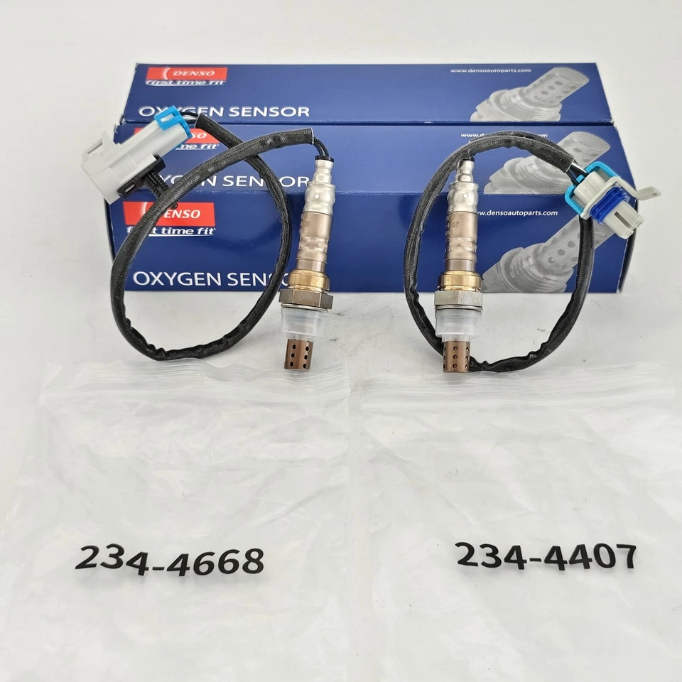 2PCS DENSO Upstream & Downstream Oxygen O2 Sensor For Cadillac Chevy GMC Buick - Image 2 of 4