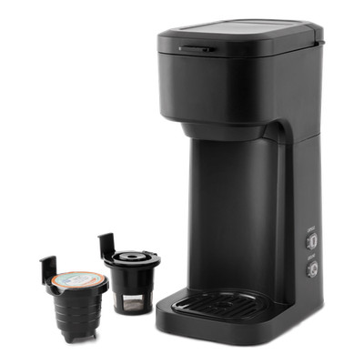 Mainstays K-cup Black Matte Single Serve Coffee Maker