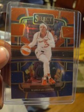 2024 Panini Select WNBA - Concourse Kahleah Copper #21 Red & Blue Prizm /399