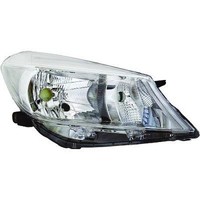 Scheinwerfer Links Passend FüR Toyota Yaris Baujahr 11-06.14 Chrom,