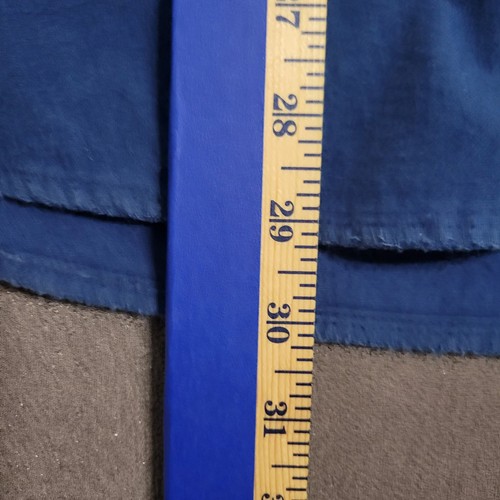 Vintage REI Hemd Herren Large dunkelblau Knopfleiste Flanell Chamois Outdoor L/S - Bild 12 von 14