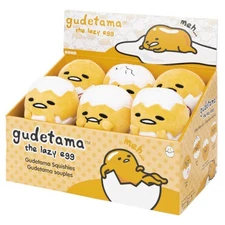 Sanrio Gudetama Round Squishy Plush Series Gund 3.5-Inch Plush Doll