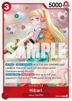 EB03 Singles - One Piece Card Game English EB-03 OPTCG Select