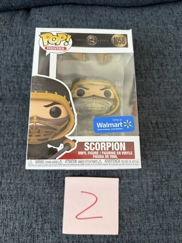 Funko Pop - #1058 Scorpion Mortal Kombat Walmart #2 - New