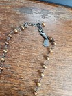 Vintage Long Faux Pearl Necklace with Silver Tone clasp, 24 Inches, Estate — photo 6