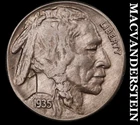 1935-S Buffalo Nickel - Scarce  High Grade  Lustrous  No Reserve  #L1418