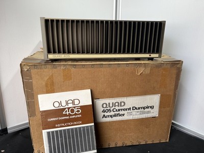 Quad 405 Power Amplifier - Original Packaging - Instruction  Book - Serviced