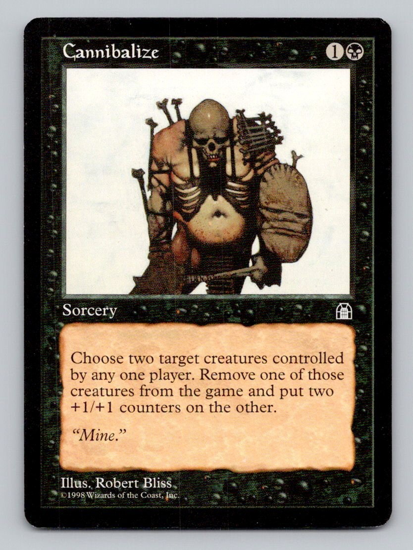 Cannibalize  C Stronghold Magic The Gathering NM
