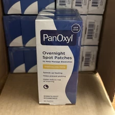 3 Pack - PanOxyl PM Overnight Spot Patches 40 Clear 120 Total Exp 12/17/27