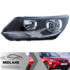 Volkswagen Tiguan Headlight Passenger Side 2011-2016 MK1 Headlamp Left Near Side