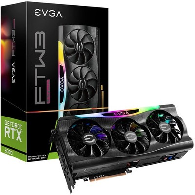 EVGA GeForce RTX 3080 FTW3 10GB GDDR6X iCX3 (10G-P5-3897-KL)