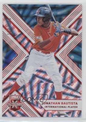 2018 Panini Elite Extra Edition Aspirations Red /150 Jonathan Bautista #178 uk2