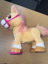 FurReal Cinnamon My Stylin Pony Toy Interactive Talking Horse Works