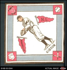 1914 B18 Blankets George Gibson  Red Bases Pirates VARIATION 7 - NM