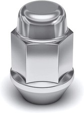 7/16-20 Closed-End Bulge Acorn Lug, CHROME ( ...