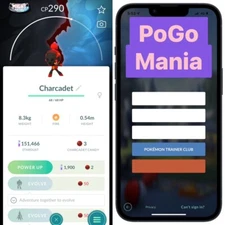 Charcadet (NON shiny)💥Might & Mastery Special Background💥mini PTC 20k💥