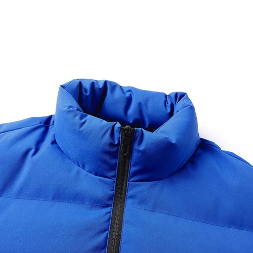 Herren Stehkragen Winter Baumwolle Daunen Puffer Jacke Mantel Reißverschluss Taschen Warm - Bild 19 von 40
