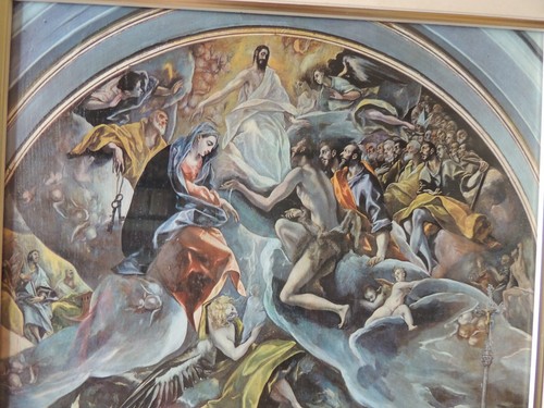 el greco print painting The Burial of the Count of Orgaz 1586 in a frame - Picture 6 of 12