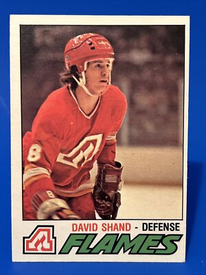 1977-78 O-Pee-Chee David Shand Rookie Card #355 Atlanta Flames RC