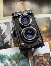 Walzflex 6x6 120 Film TLR Medium Format Camera Kogaku 75/3.5 Lens - Excellent