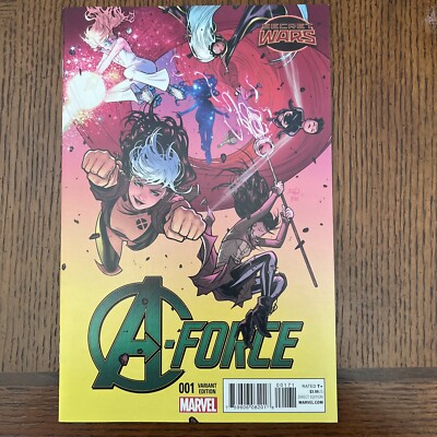A-Force #1 NM Dauterman 1:25 Incentive Variant 1st APPEARANCE Singularity KEY