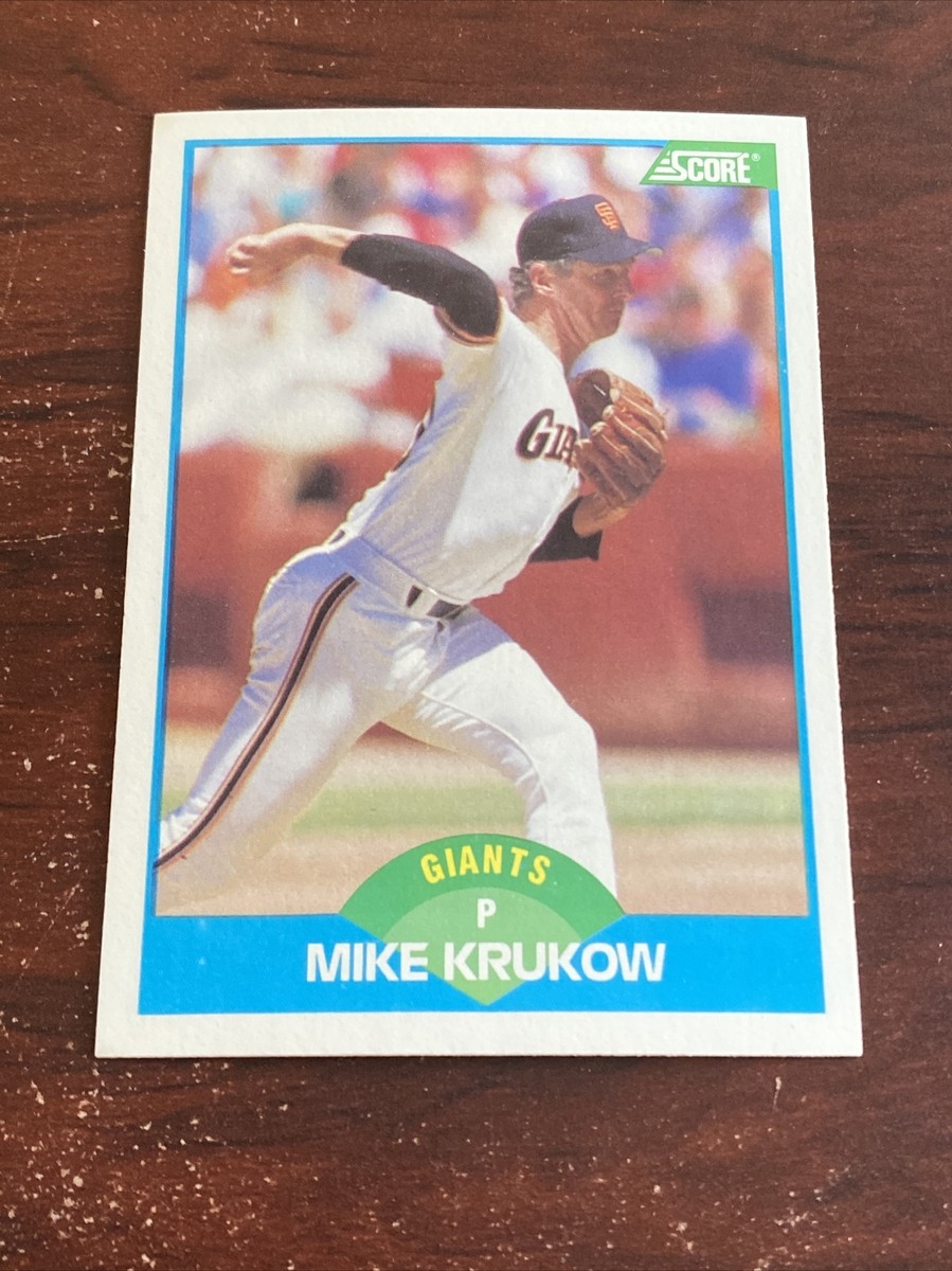 1989 Score #190 Mike Krukow Giants C2630* | eBay