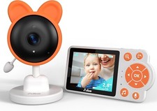 Baby Monitor with Camera and Audio, 2.8" Screen,No WiFi,30H Battery,2-Way Audio
