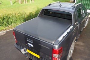 New For Ford Ranger T8 Wildtrak Soft Roll Up Tonneau Cover Load Bed Cover Ebay