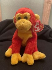 Ty Beanie Babies Baby Chopstix Monkey 2003 With Tags