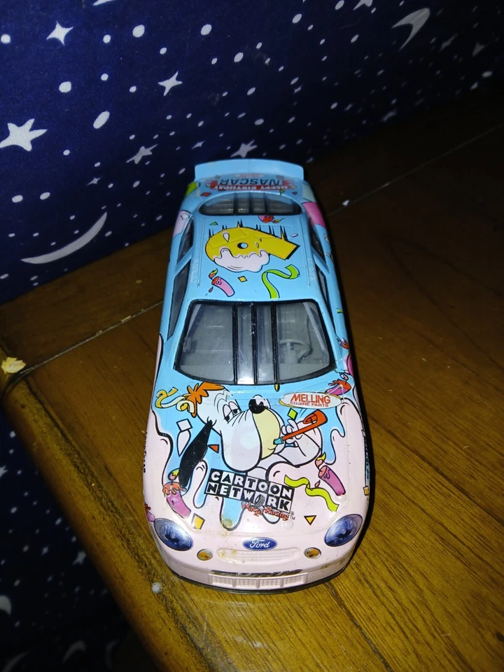 Cartoon Network Lake Speed Wacky Racing 1998 die-cast NASCAR réplica escala 1:24 Foto 2 de 4