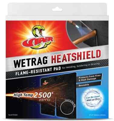 Refrigeration Technologies RT420H Viper WetRag Heatshield- Flame-Resistant Pad