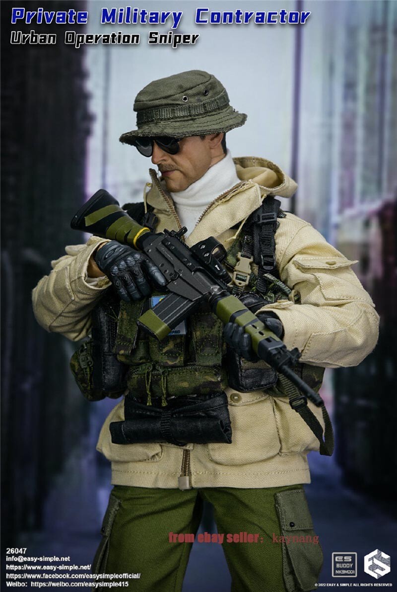 その他 EasySimple PRIVATE MILITARY CONTRACTOR 1:6 scale Easy & Simple Private Military Contractor Weapon