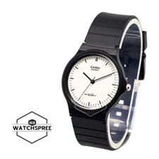 Casio Classic Analog Black Resin Band Watch MQ24-7E MQ-24-7E