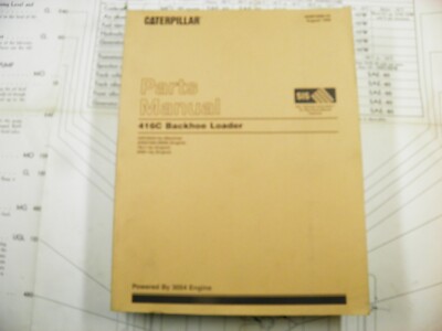 CAT Caterpillar 416C  PARTS BOOK 4ZN16044-UP