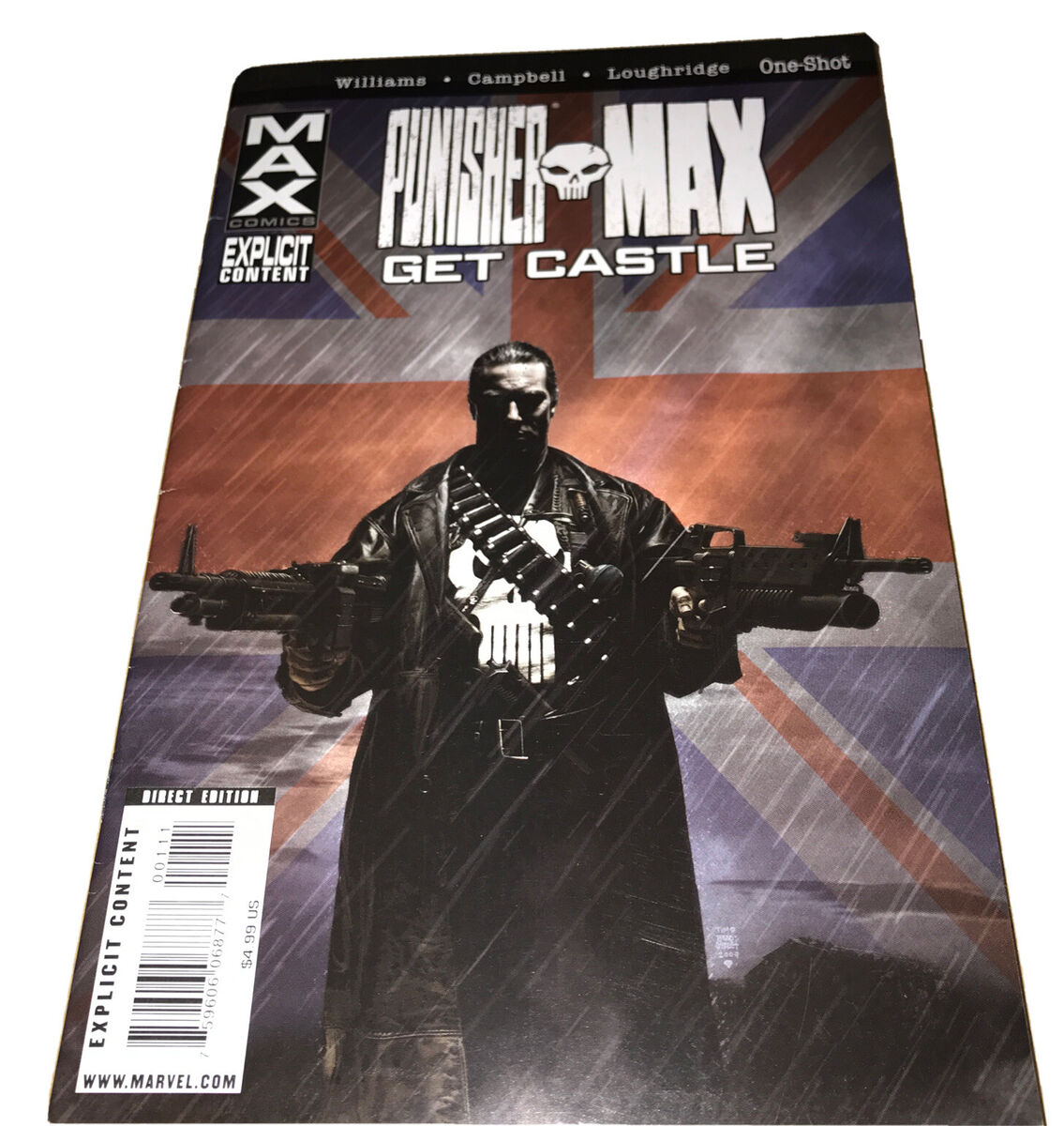 アメコミ・英語　PUNISHER MAX　全4巻＋1巻　5冊セット Amazon.com: Punisher Max: The Complete Collection Vol. 1