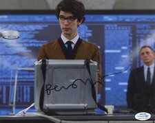 Ben Whishaw Bond Signed Autograph 8x10 Photo