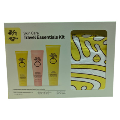 Sun Bum x Aloha Skin Care Travel Essentials Kit, TSA Friendly - Lmt Ed ex 8/2025