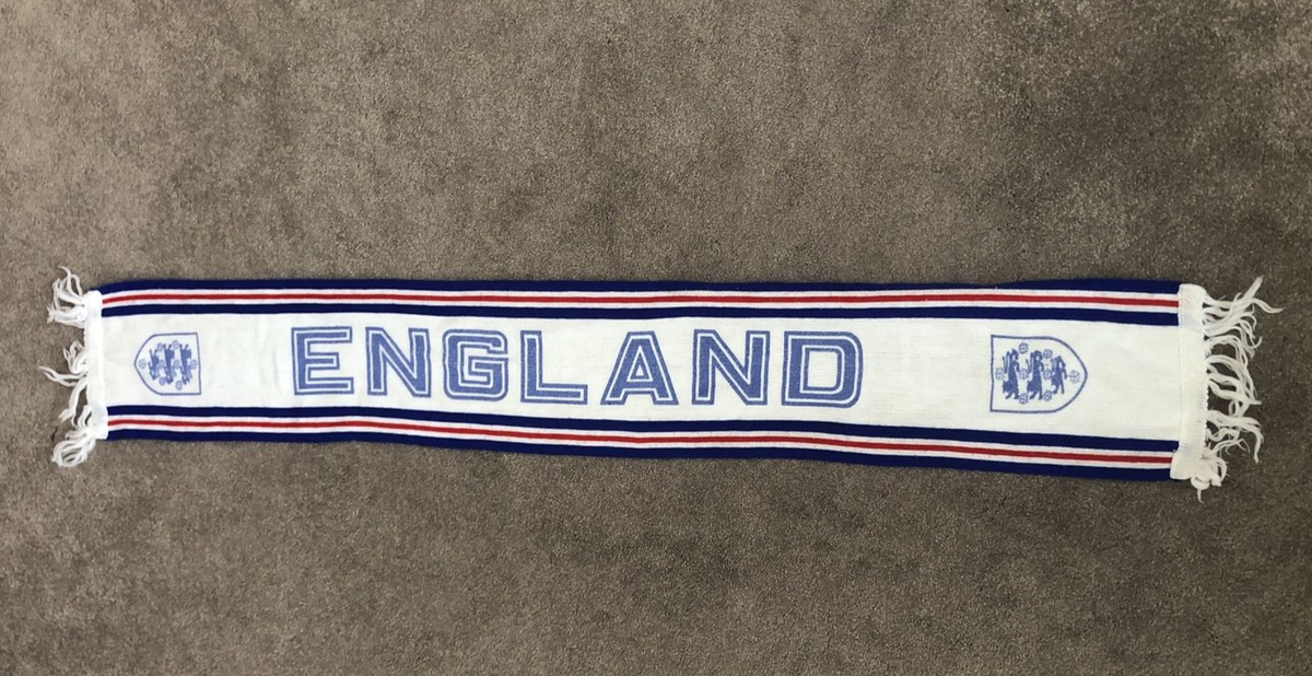 Foulard Vintage équipe D'Angleterre Football - Supporter Coupe Du Monde - Unisexe